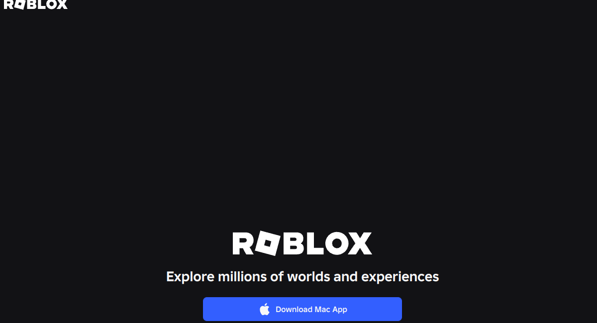 Roblox web and browser access page for browser player guide