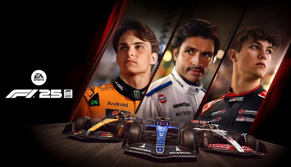 F1 25 promotional image for PlayStation Plus October 2026 monthly games