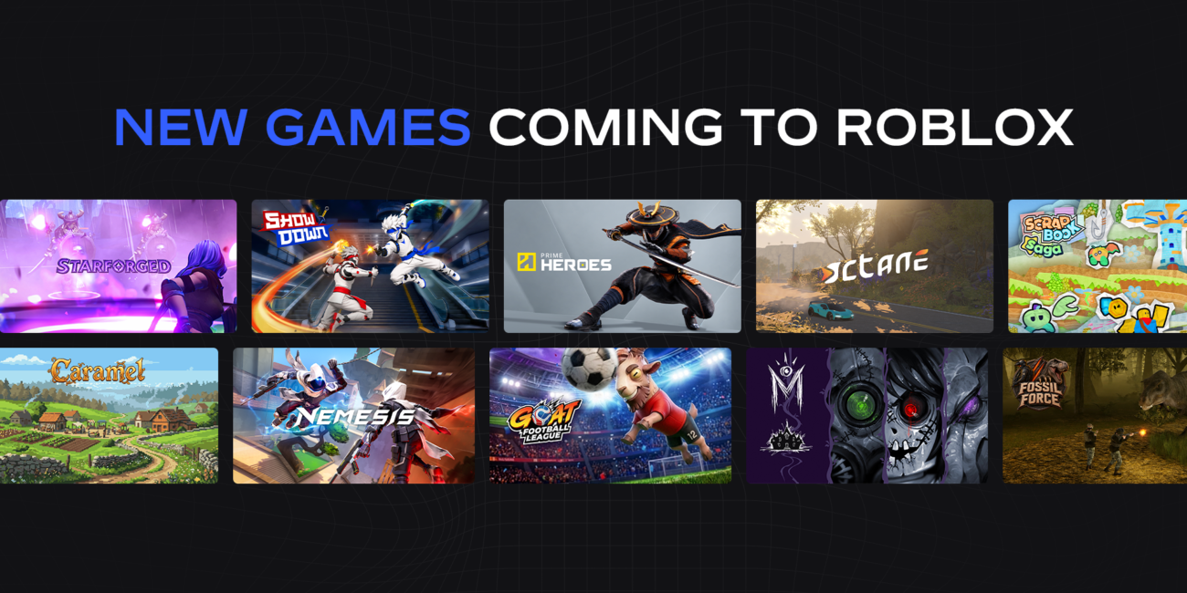Roblox Fall Games Preview featuring Prime Heroes, Octane, Starforged and Scrapbook Saga among new games coming to Roblox