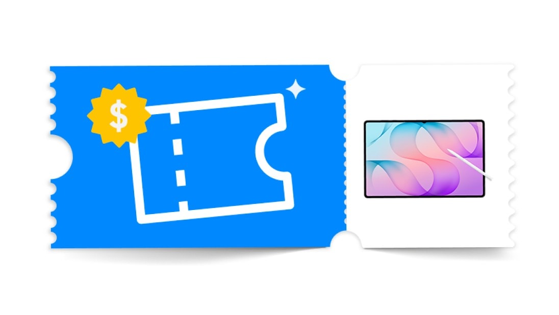Samsung Australia Tablet eVoucher offer for Galaxy Tab S12 series