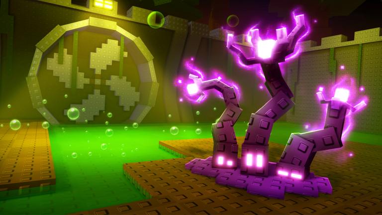 Garden Tower Defense game-specific Roblox scene
