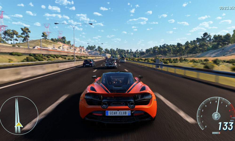 Gear Club Unlimited 3 racing gameplay screenshot from Nintendo