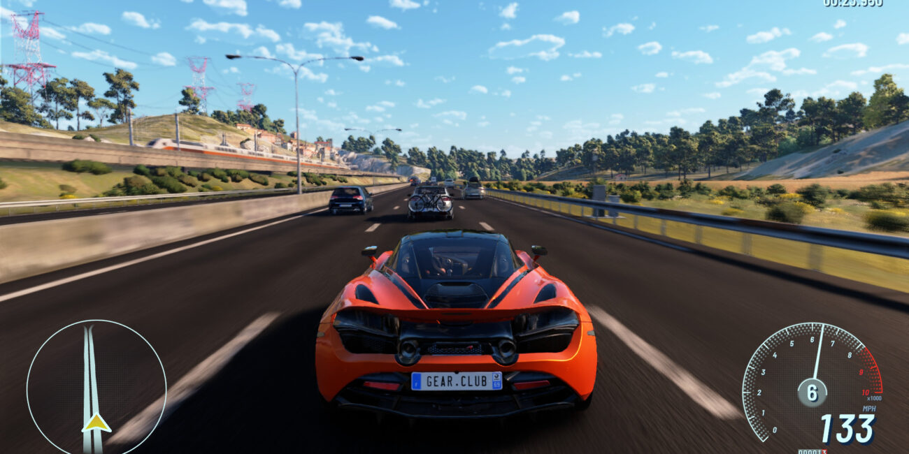 Gear Club Unlimited 3 racing gameplay screenshot from Nintendo