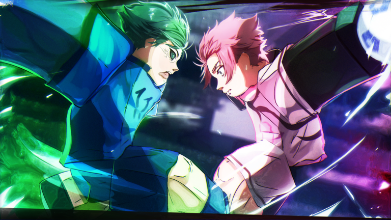 Goalbound Roblox anime soccer game official scene showing the soccer-themed experience