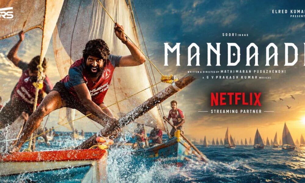 Mandaadi movie poster for the Netflix streaming release