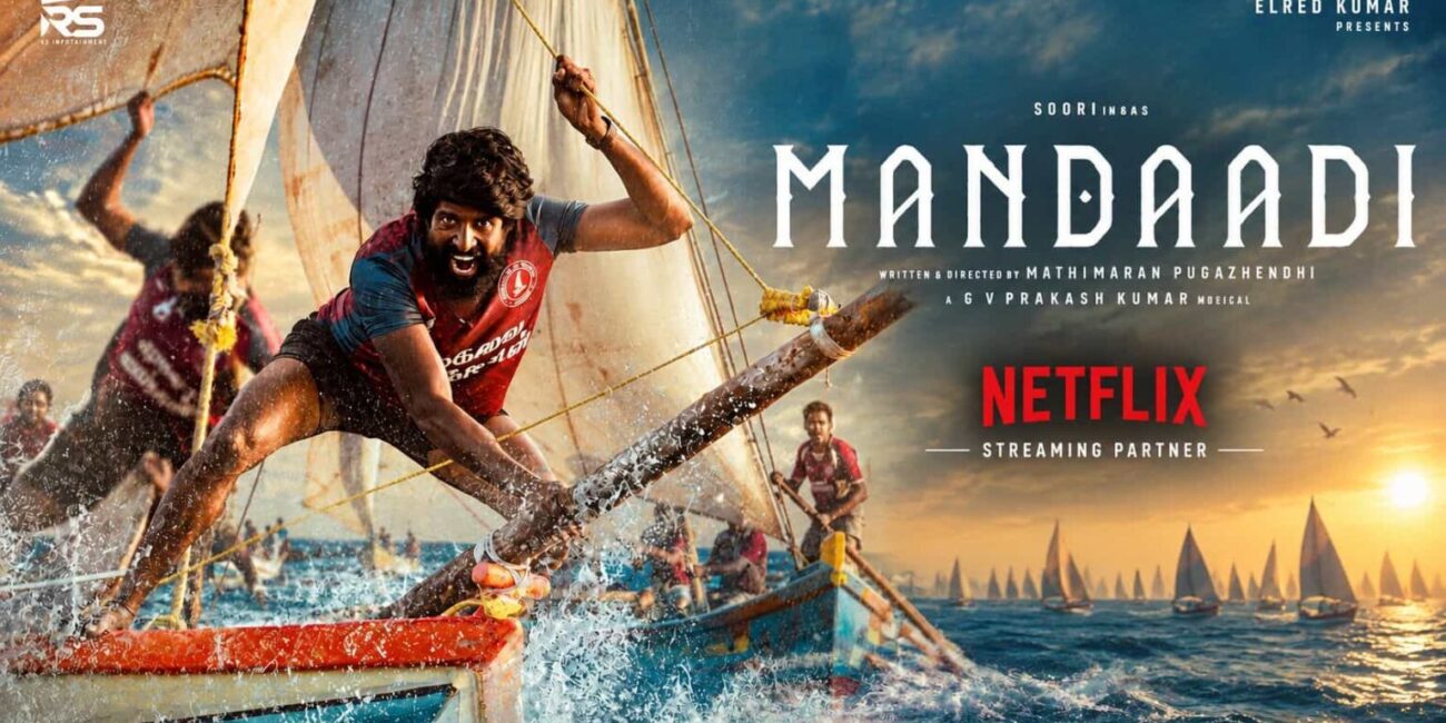 Mandaadi movie poster for the Netflix streaming release