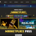 Minecraft Cave Dweller horror add-on gameplay page illustrating scary Minecraft mod and add-on content