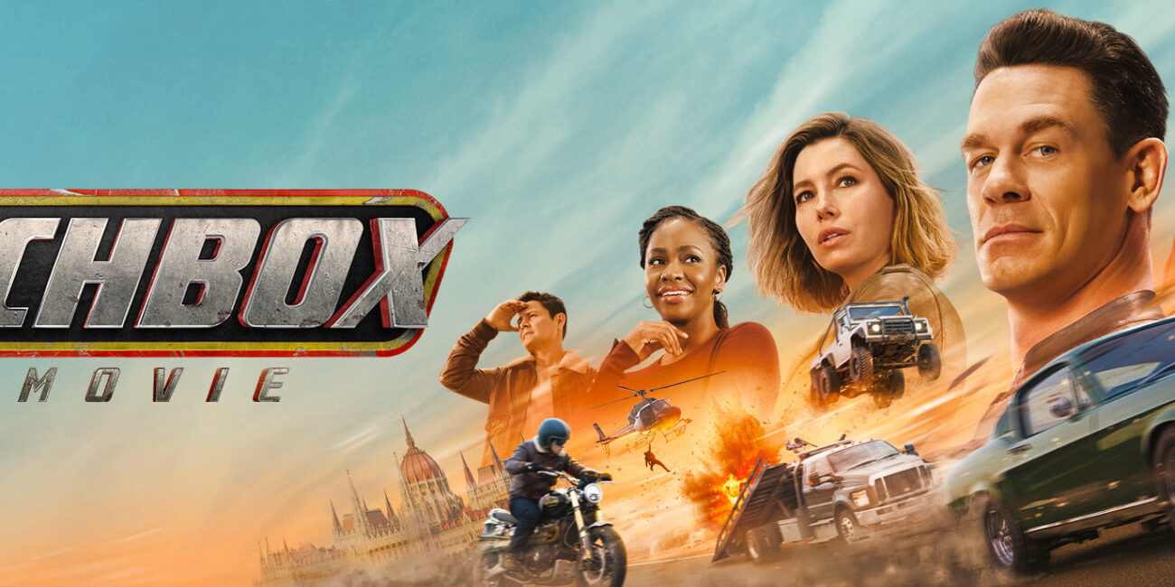 Matchbox The Movie official Apple TV key art featuring the main cast