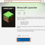 Microsoft Store page for the official Minecraft Launcher on Windows
