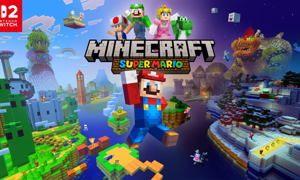 Minecraft on Nintendo Switch 2 official Vibrant Visuals preorder artwork