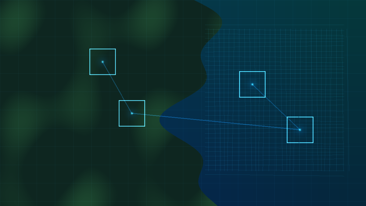 Satellite image illustrating multimodal visual analysis use cases for Mistral Large 4