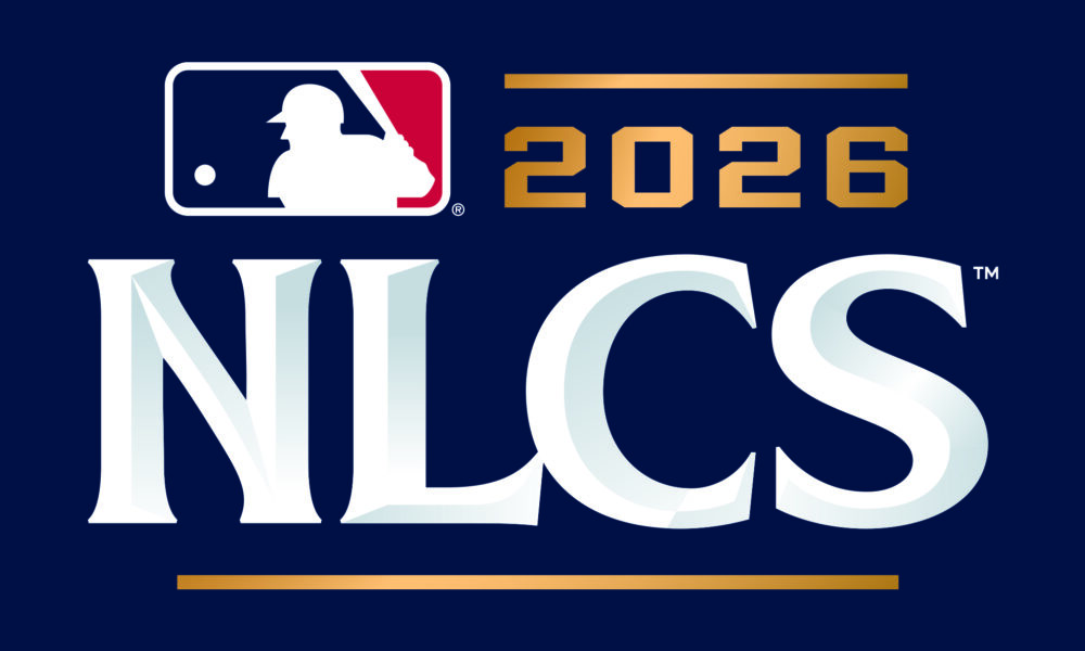 2026 National League Championship Series NLCS official-style MLB postseason promotional graphic