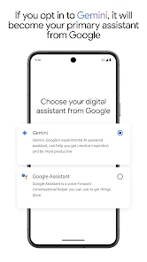 Google Assistant setup screen for device pairing