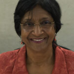 Navi Pillay at a 2014 official engagement, later recipient of the 2026 Nobel Peace Prize