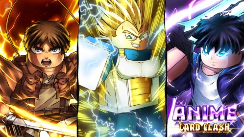 Anime Card Clash Roblox official game thumbnail for October 2026 codes guide
