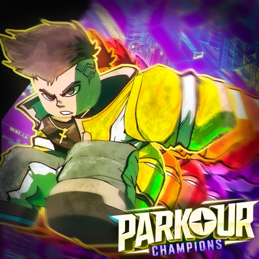 Parkour Champions official Roblox game icon for October 2026 codes guide