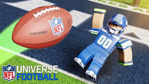 NFL Universe Football Roblox gameplay artwork for October 2026 codes guide