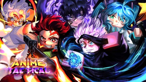 Anime Tactical Simulator official Roblox game thumbnail from Tsukikage