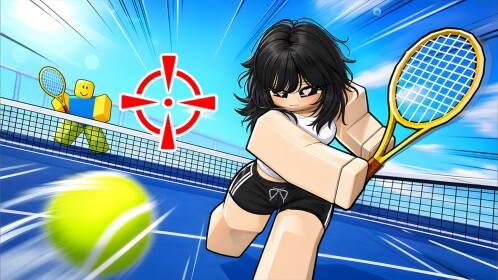 Neo Tennis official Roblox game thumbnail from Century Athletes