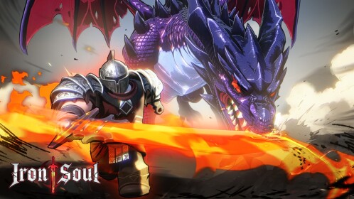 Official Iron Soul Dungeon Roblox game artwork for the October 2026 codes guide