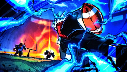 Official Endzone Strike Roblox artwork for the October 2026 codes guide