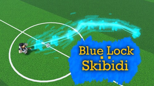 Blue Lock Skibidi Roblox game artwork for October 2026 codes