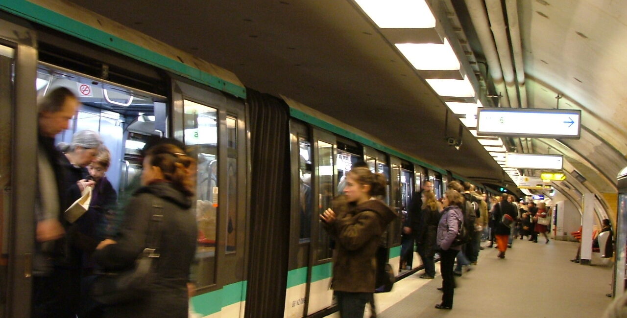Charles de Gaulle–Étoile Metro station in Paris, one of the stations closed on October 8, 2026