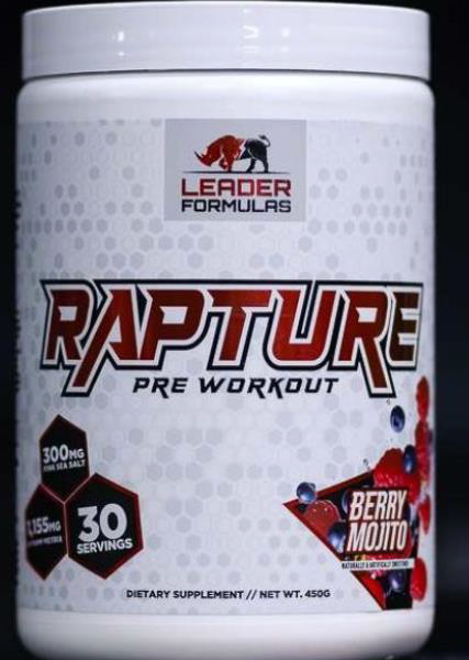 RAPTURE Preworkout Berry Mojito container included in the 2026 DMAA recall