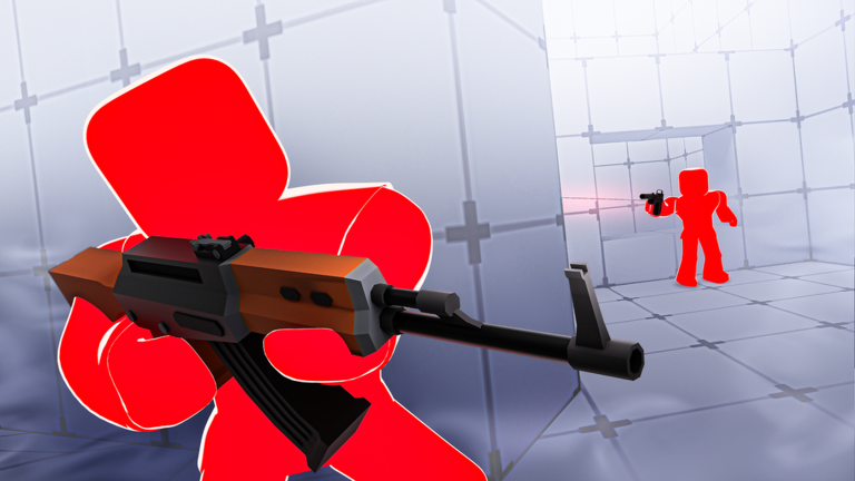 RIVALS Roblox first-person shooter match from Nosniy Games official gameplay imagery