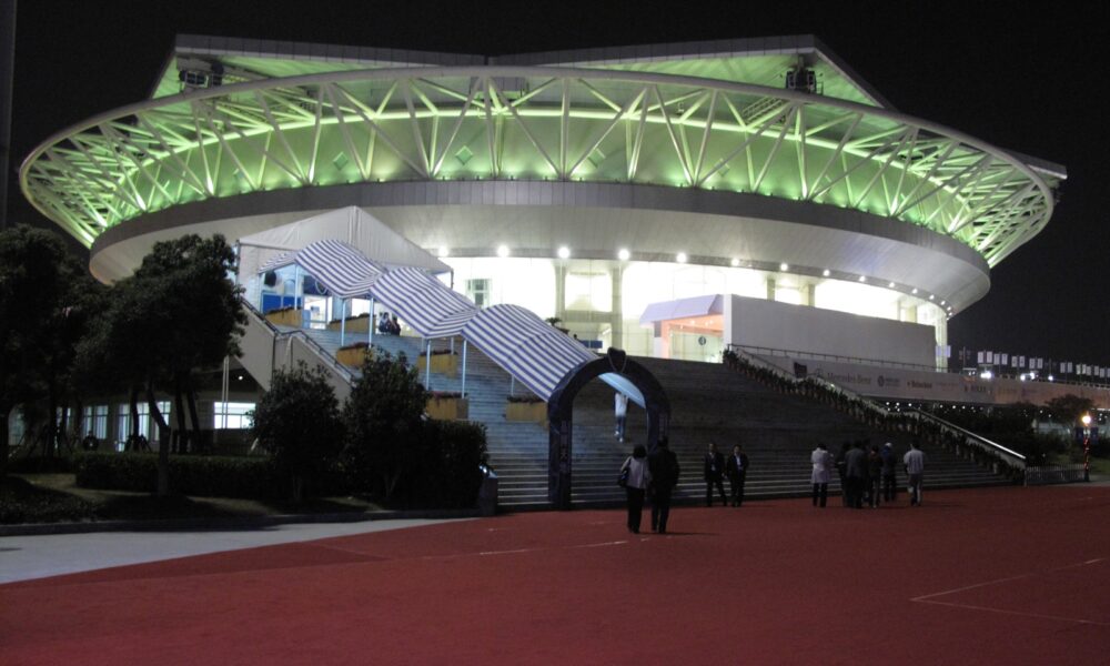 Qizhong Forest Sports City Arena, home of the Shanghai Masters
