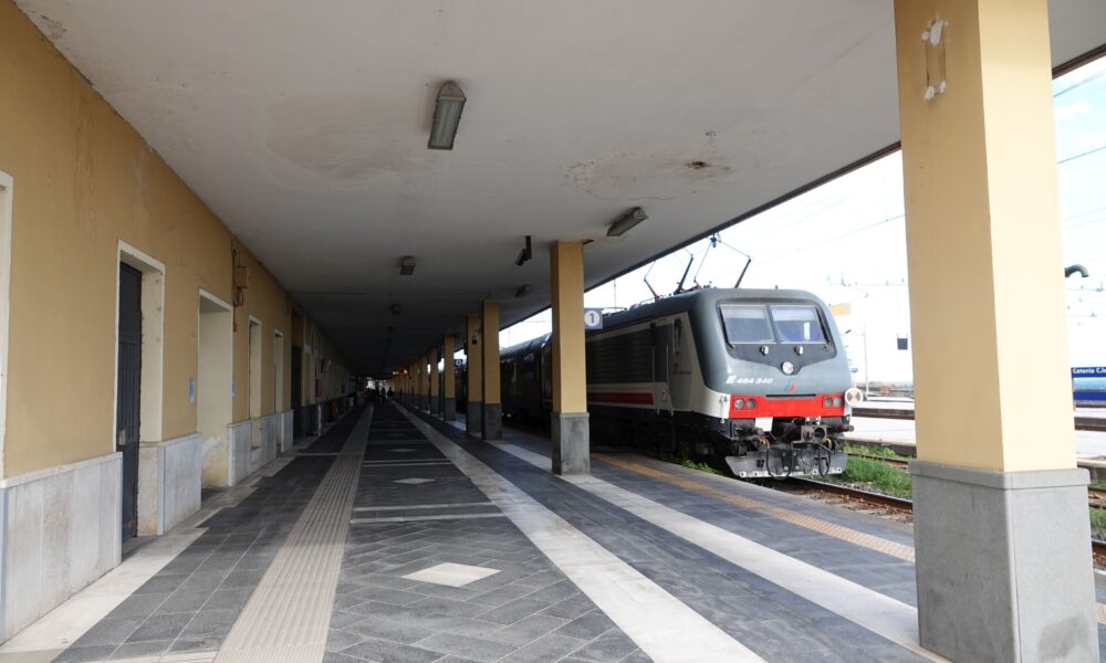 Catania Centrale railway station in Sicily ahead of the October 8, 2026 rail strike