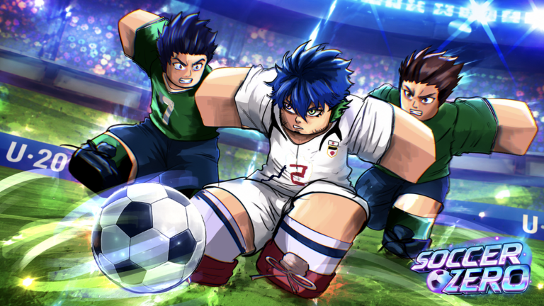 Soccer Zero official Roblox anime football game screenshot