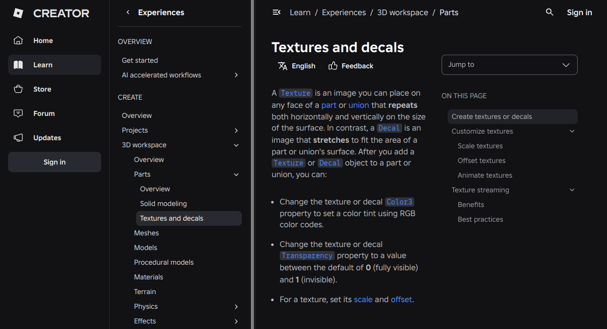Official source page screenshot for Roblox Asset ID vs Place ID vs Universe ID: A 2026 Creator Guide