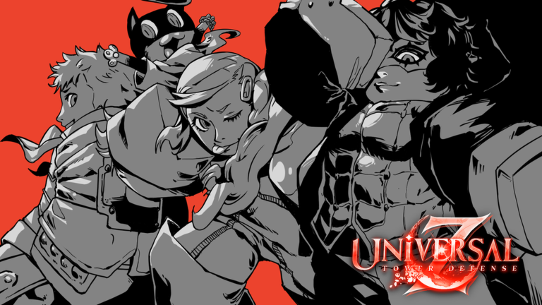 Official Universal Tower Defense Z Roblox tower defense game artwork