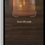 Android QR scanner interface for scanning QR codes with the camera