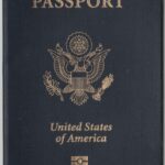 United States passport representing U.S. visa screening requirements