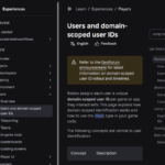 Roblox Creator Hub documentation explaining user IDs and player identity